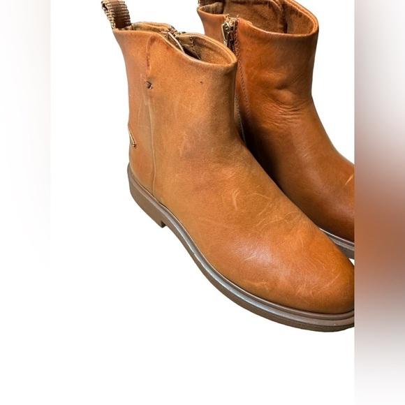 Franco Sarto Bealy Leather Ankle Boots sz 5 M - Picture 7 of 10